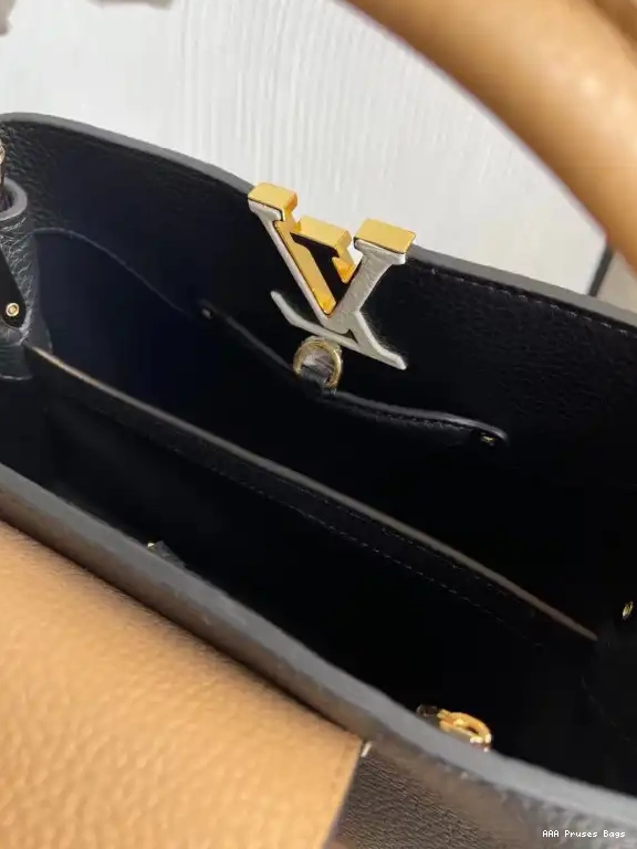 AAA Pruses Bags CAPUCINES Vuitton MM Louis 0528